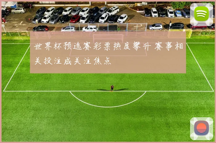 世界杯预选赛彩票热度攀升 赛事相关投注成关注焦点