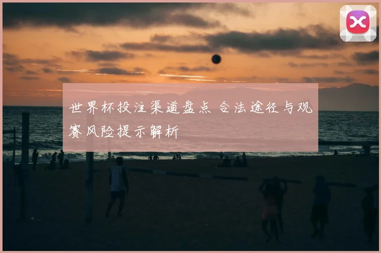 世界杯投注渠道盘点 合法途径与观赛风险提示解析